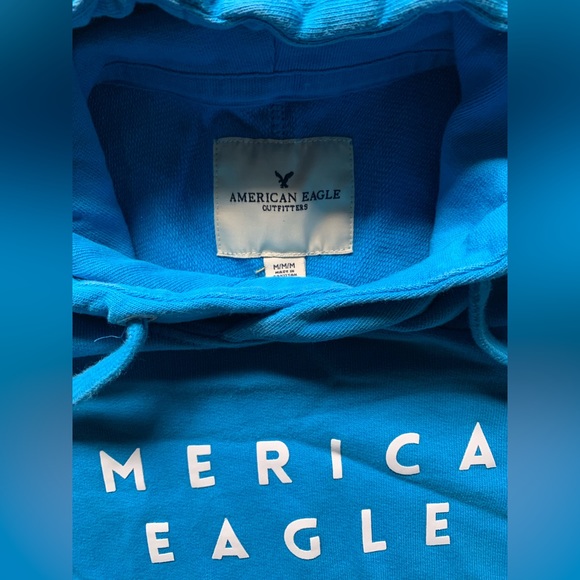 American Eagle Men’s M Blue Sweater - Picture 2 of 2
